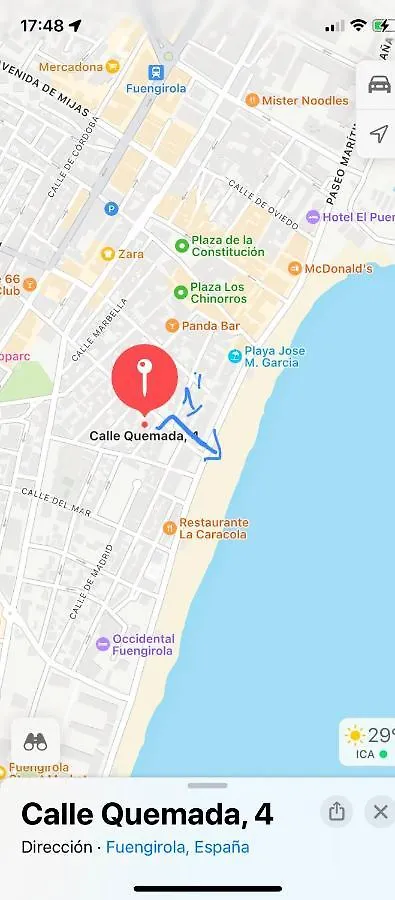 Beach And City Apartment A 50M De La Playa Fuengirola Spain